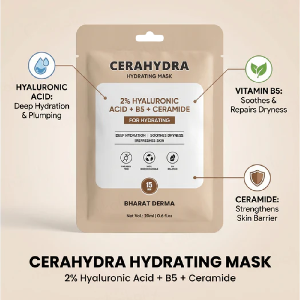 Cerahydra Hydrating Face Sheet Mask