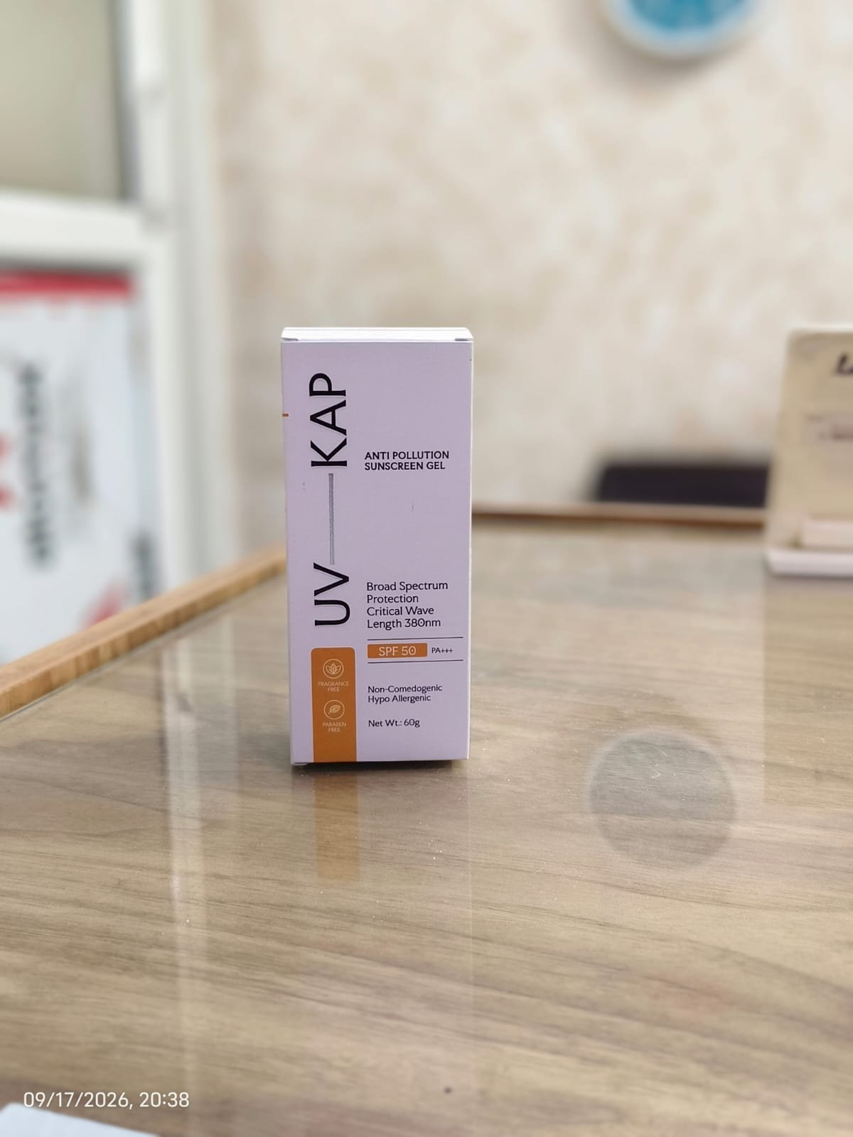 UV—KAP Anti Pollution Sunscreen Gel